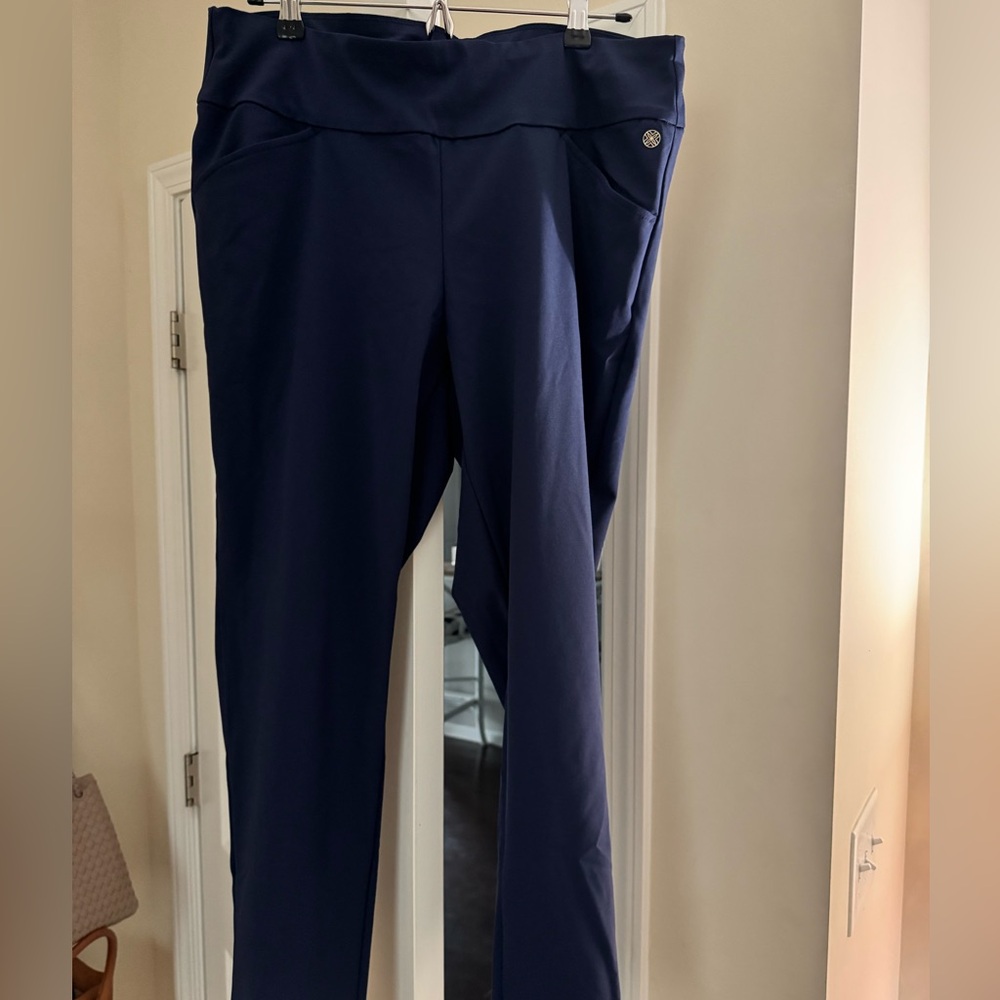 Lilly Pulitzer Luxletic UPF 50+ Navy Blue Pants